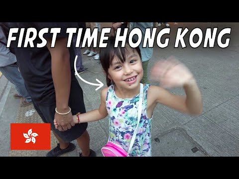 6-Year-Old French Girl First Impressions in Hong Kong 🇭🇰