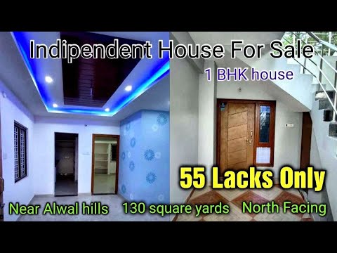 INDEPENDENT 🏠 FOR SALE||55 LAKHS ONLY #alwalhousesforsale #hyderabadrealestate #realestate #house