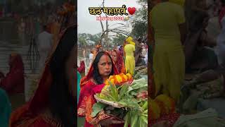 Chhath pooja mahaparv 2024 mini vlog ❤️✨ #shorts #ytshorts