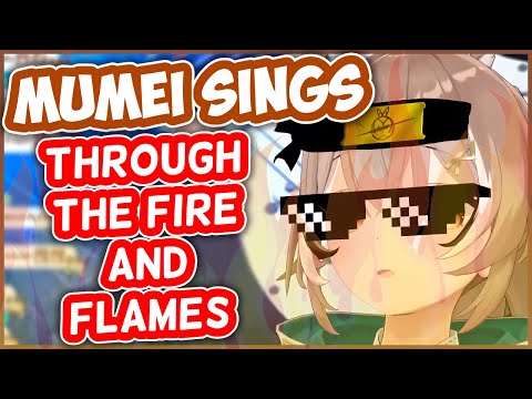 Through The Fire and Flames - Nanashi Mumei | HololiveEN Karaoke [UNARCHIVED]