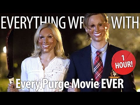 Everything Wrong With Every Purge Movie EVER (That We've Sinned So Far)