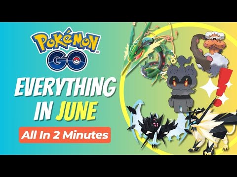 Pokémon GO June 2024 Events Guide [Pokemon Go Raids, Spotlight Hours, Community Days]