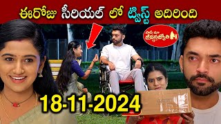 Paape Maa Jeevana Jyothi Serial Today Episode | Full Video | 18-11-2024