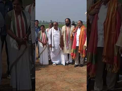 Congress leaders came to kodad for govt hospital upgradation event #shortsfeed #ytshorts #congress