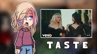 Wednesday Reacts to: 'Taste' by Sabrina Carpenter | gcrv | darkishalfcrazy