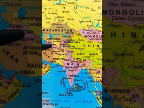 India Afghanistan Geography | UPSC CSE #shorts