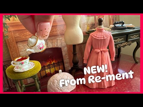 Re-ment unboxing! Grandma’s Sewing Room 2024