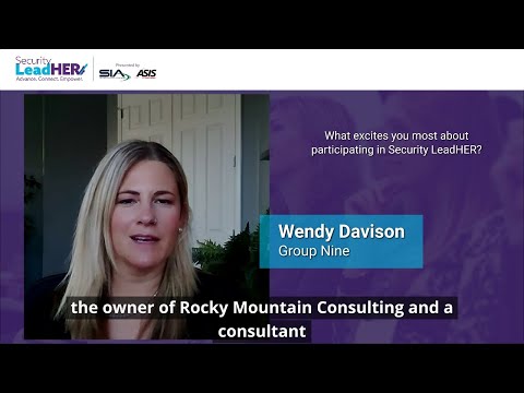 Hear From Security LeadHER Presenter Wendy Davison