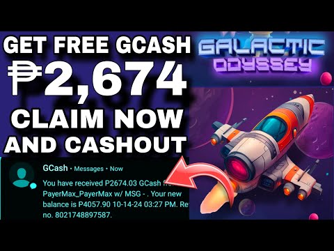 GET NOW FREE ₱2,674 GCASH SA GCASH APP | LEGIT EARNING APP GCASH GALACTIC ODYSSEY APP REVIEW