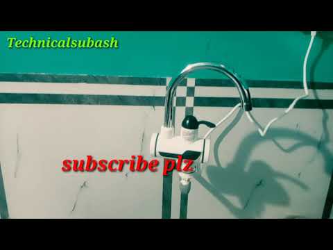 तातो पानिको धारो जडान गर्ने तरिका How To Install Hot Water Tap In Bathroom And Kitchen