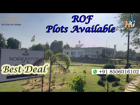 ROF Normanton Park Sec 36 Sohna Road | Plots & Floors #roflowrise