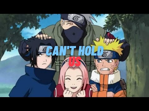 Naruto Team 7 [AMV] Can't Hold Us