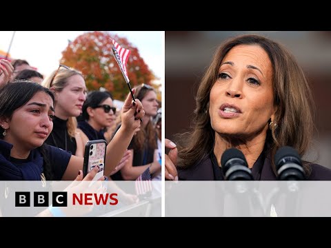 Kamala Harris supporters react to loss as Donald Trump plans cabinet | BBC News