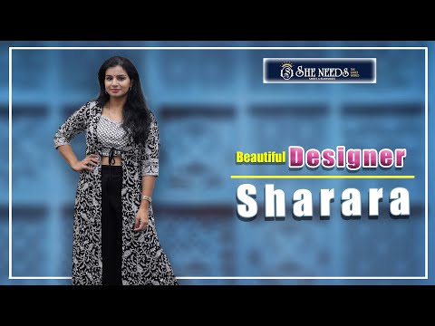 Designer Sharara | She Needs Saree World