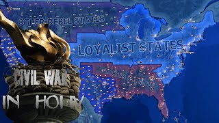 CIVIL WAR Movie According to Hearts of Iron IV