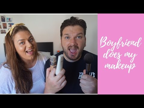 BOYFRIEND DOES MY MAKE UP | THE MUMMY JOURNEY