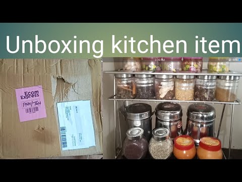 ಏನ್ ಶಾಪಿಂಗ್ ಮಾಡಿದೆ? unboxing kitchen item