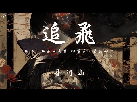 普阿山 - 追飛 「劃過了鋼筋的森林 眺望著月亮與潮汐」【動態歌詞/PinyinLyrics】♪