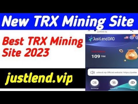 Earn & Mine Free TRX | TRX New Website 2023 | TRX Mining Today | TRX Tron Mining | Earn Money