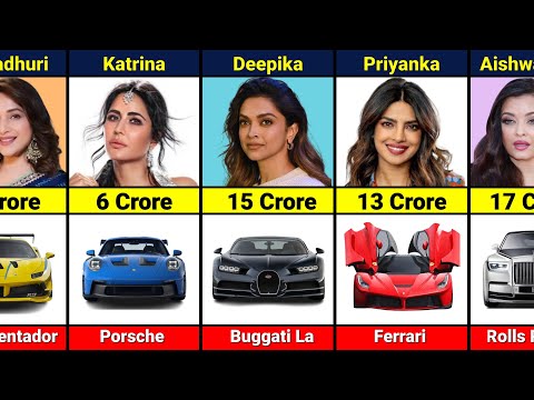 Most EXPENSIVE Cars Of Famous Indian Actresses