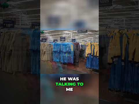 Unexpected Conversation_ Walmart Encounter with a Stranger😳 #horrorstories #shorts