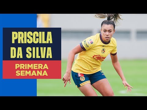 Primera semana de Priscila en Coapa | Llegó, firmó, entrenó y jugó | América Femenil #EstoEsAmérica