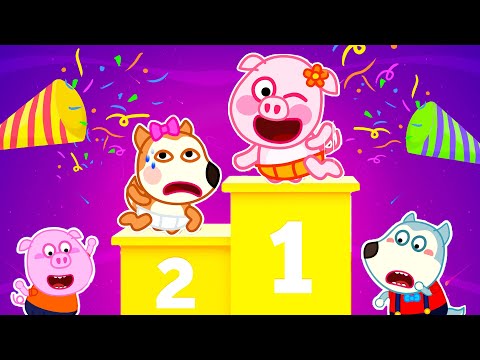 Baby Piggy is so strong! Baby is Life in Mom's Belly 🐺 Cartoons for Kids | LYCAN - Arabic