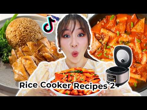 I Tried Viral Rice Cooker Recipes Part 2 🍚 *quick & easy*