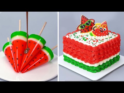 Easy Watermelon Theme Dessert Recipes | Extreme Cake