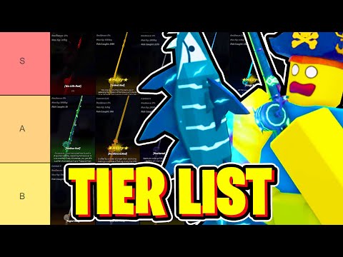 *UPDATED* FISHING ROD TIER LIST In Fisch! (What Is The Best Rod In Fisch?) Roblox