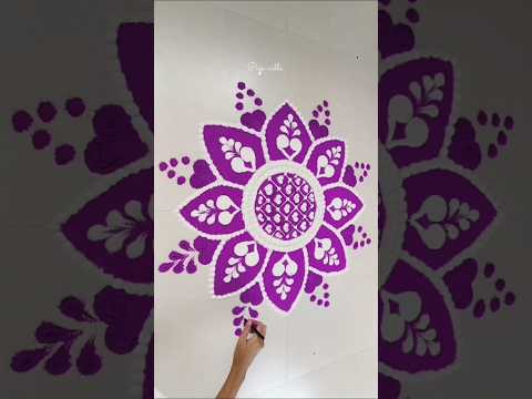 Diy beautiful rangoli design#tranding #viral#song #shorts #rangoli