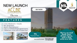 New Project at JVC, Dubai with 1 % Payment Plan. @DubaiPropertiesUAE @acubedevelopments