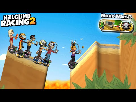 NEW MONO WARS 3 EVENT - Hill Climb Racing 2 Walkthrough