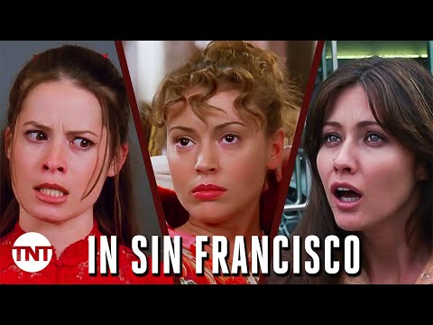 The Halliwell Sisters and Leo Are Cursed With Deadly Sins [MASHUP] | Charmed | TNT