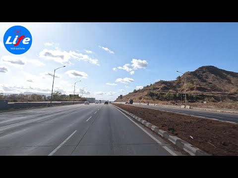 4K Drive - Thane to Panvel Via Palm Beach Road & JNPT - Maharashtra, India