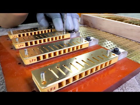 Korean harmonica production process recognized overseas.