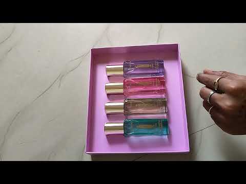 La French Luxury Perfumes Gift Set - 4x20ml (Euphoria, Happiness, Invoke, MoodSwing) for Men & Women