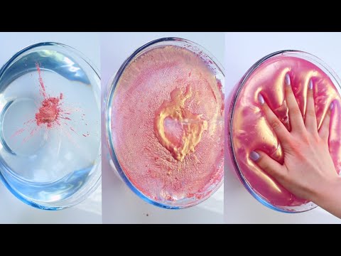 ✨Slime Colouring with pigment 💫😲 #slime #satisfying #pigment #Shorts