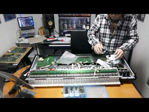 YAMAHA SY77修理＆改造③配線チェック＆ヒューズ切れ