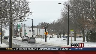 No street decorations in Pulaski