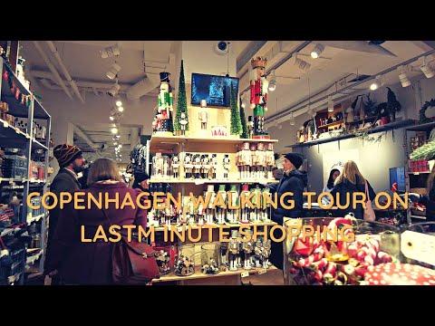 LAST MINUTE CHRISTMAS SHOPPING IN COPENHAGEN