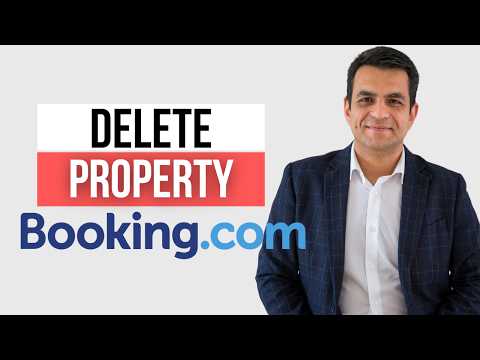 How to Delete Booking.com Listing | Hosting Tips