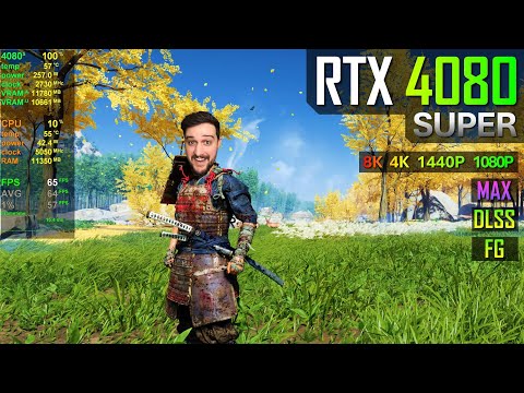 RTX 4080 SUPER - Ghost of Tsushima