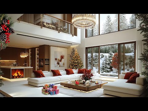 Cozy Christmas Jazz Serenity in Luxurious Apartment ❄️ Elegant Jazz Piano Music for Relax and Focus