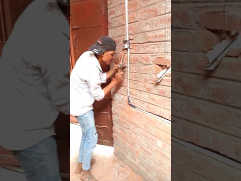 wall piping fitting #shorts #viral #youtubeshorts