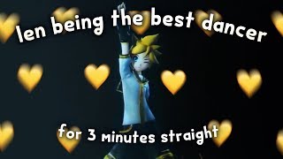 kagamine len being the best dancer for 3 minutes straight