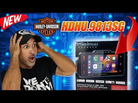 SoundStream HDHU.9813SG & HDHU.9813RG Harley Davidson Radio w/ Apple CarPlay Andriod Auto Review