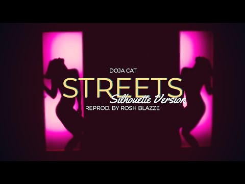 Doja Cat - Streets (Instrumental) | Reprod. By Rosh Blazze | Silhouette Challenge (Remake)