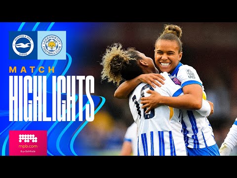 HIGHLIGHTS | Brighton v Leicester City | Women's Super League