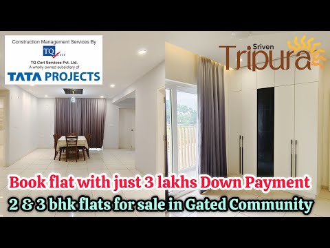 2 & 3 bhk flats for sale in Gated Community | CMS by TATA Project 🏩 | No Pre EMI | Code: PAR- 718 ✨️